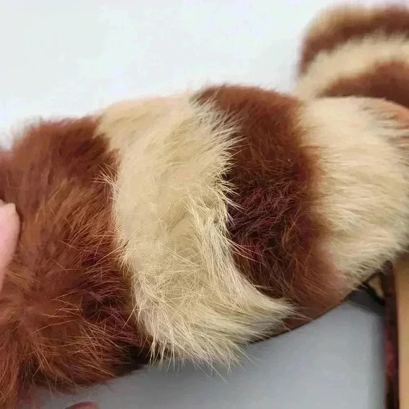 Forever Mule Furry Flat Women's Heel Slip on Slippers Shoes Size 6 1/2 Brown - Picture 4 of 8